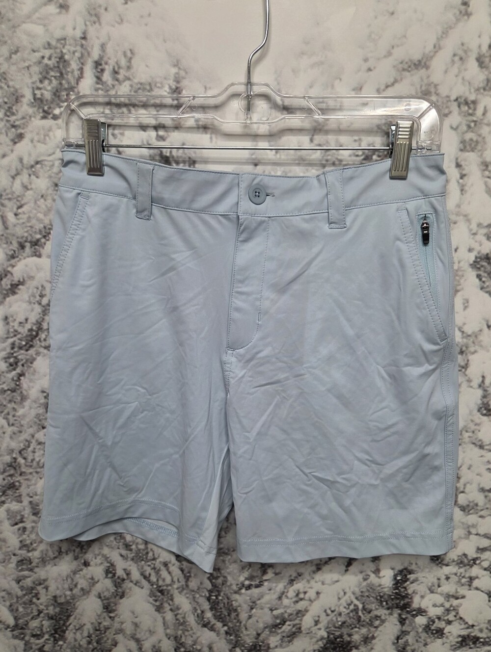 Swannies Golf Fairway Shorts Junior XL, Sky Blue, Preppy Performance Sustainable